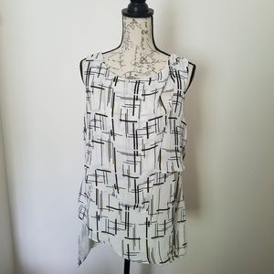 White House Black Market Womens Blouse size medium